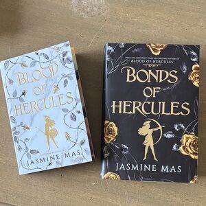 Jasmine Mas: 'Bonds of Hercules' and 'Blood of Hercules' Book Set